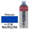 Talens Amsterdam spray vopsea acrilică pe bază de apă, 400 ml - 572, primary cyan