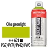 Talens Amsterdam spray vopsea acrilică pe bază de apă, 400 ml - 621, olive green light