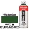 Talens Amsterdam spray vopsea acrilică pe bază de apă, 400 ml - 622, olive green deep