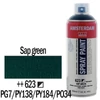 Talens Amsterdam spray vopsea acrilică pe bază de apă, 400 ml - 623, sap green