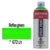 Talens Amsterdam spray vopsea acrilică pe bază de apă, 400 ml - 672, reflex green