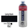 Talens Amsterdam spray vopsea acrilică pe bază de apă, 400 ml - 702, lamp black
