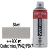 Talens Amsterdam spray vopsea acrilică pe bază de apă, 400 ml - 800, silver