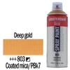 Talens Amsterdam spray vopsea acrilică pe bază de apă, 400 ml - 803, deep gold