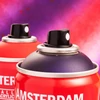 Talens Amsterdam spray vopsea acrilică pe bază de apă, 400 ml - 702, lamp black