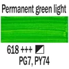 Talens Art Creation vopsea acrilică, 200 ml - 618, Permanent green light