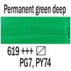 Talens Art Creation vopsea acrilică, 200 ml - 619, Permanent green deep