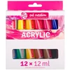 Set de vopsele acrilice Talens Art Creation - 24x12 ml