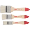 Set de pensule Talens Art Creation Bristle - grund/lac, peri, 3 buc (30-40-50 mm)