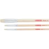 Set de pensule Talens Art Creation Bristle - plat, cu peri, 3 buc (4-8-16)