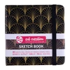 Caiet de desen și schițe Talens Art Creation Sketch Book,  140 g, 80 coli - 12x12 cm, Art Deco