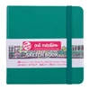 Carnet de schițe Talens Art Creation, 140 g, 80 coli - 12x12 cm, verde închis