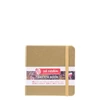 Caiet de desen și schițe Talens Art Creation Sketch Book,  140 g, 80 coli - 12x12 cm, aur alb