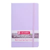 Caiet de desen și schițe Talens Art Creation Sketch Book,  140 g, 80 coli - 13x21 cm, violet pastel