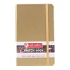 Caiet de desen și schițe Talens Art Creation Sketch Book,  140 g, 80 coli - 13x21 cm, aur alb