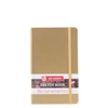 Caiet de desen și schițe Talens Art Creation Sketch Book,  140 g, 80 coli - 13x21 cm, aur alb