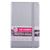 Caiet de desen și schițe Talens Art Creation Sketch Book,  140 g, 80 coli - 9x14 cm, argintiu