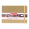 Caiet de desen și schițe Talens Art Creation Sketch Book,  140 g, 80 coli  - peisaj A5, aur alb
