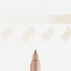 Talens Ecoline Brush Pen markere acuarelă cu vârf pensulă   - 420, beige