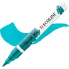 Talens Ecoline Brush Pen markere acuarelă cu vârf pensulă   - 640, bluish green