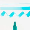 Talens Ecoline Brush Pen markere acuarelă cu vârf pensulă   - 661, turquoise green