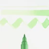 Talens Ecoline Brush Pen markere acuarelă cu vârf pensulă   - 666, pastel green