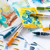 Talens Ecoline Brush Pen markere acuarelă cu vârf pensulă   - 350, fuchsia