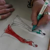 Talens Ecoline Brush Pen markere acuarelă cu vârf pensulă   - 350, fuchsia