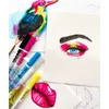 Talens Ecoline Brush Pen markere acuarelă cu vârf pensulă   - 350, fuchsia