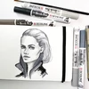 Talens Ecoline Brush Pen markere acuarelă cu vârf pensulă   - 704, grey