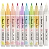 Imagine 3/5 - Talens Ecoline Brush Pen Set markere pensulă acuarelă - 10 buc, Pastel