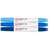 Talens Pantone marker pensulă  cu două vârfuri în set   - 3 buc, Blue