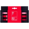 Talens Pantone marker pensulă  cu două vârfuri în set   - 3 buc, Red