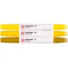 Talens Pantone marker pensulă  cu două vârfuri în set   - 3 buc, Yellow