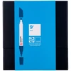 Talens Pantone marker pensulă  cu două vârfuri în set   - 9 buc, Blue