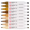 Talens Pantone marker pensulă  cu două vârfuri în set   - 9 buc, Brown