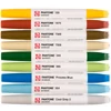 Talens Pantone marker pensulă  cu două vârfuri în set   - 9 buc, Nature