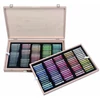 Imagine 2/3 - Set crete pastel uscat Rembrandt - 150 buc, cutie din lemn