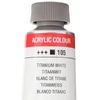 Talens Van Gogh vopsea acrilică, 40 ml - 105, titanium white