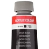 Talens Van Gogh vopsea acrilică, 40 ml - 735, oxide black