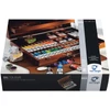 Talens Van Gogh Set pictură în ulei - 32x20 ml + 2x60 ml + accesorii, în cutie de lemn