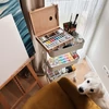 Set de vopsele în ulei Talens Van Gogh - 10x40 ml + accesorii, cutie din lemn