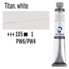 Talens Van Gogh culori în ulei, 60ml - 105, titanium white