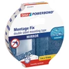 Tesa 55733 Powerbond bandă adezivă de montaj cu două fețe, pentru oglindă, 19 mm x 5 m
