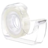 Tesa 57912 Tesafilm bandă adezivă cu două fețe cu dozator de unică folosință, 12 mm x 7,5 m