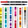 Tombow abt dual brush pen marker cu două vârfuri   - 515, light blue