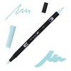 Tombow abt dual brush pen marker cu două vârfuri   - 491, glacier blue