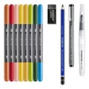 Set markere pensulă, Staedtler, Design Journey, Floral watercolour, cu două vârfuri - 12buc