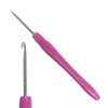Imagine 1/4 - Croșetă ergonomică cu mâner din silicon, DMC - 4 mm