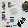 Imagine 3/4 - Set de rășini acrilice Jesmonite Starter Kit - șaibă rotundă, Micro-1